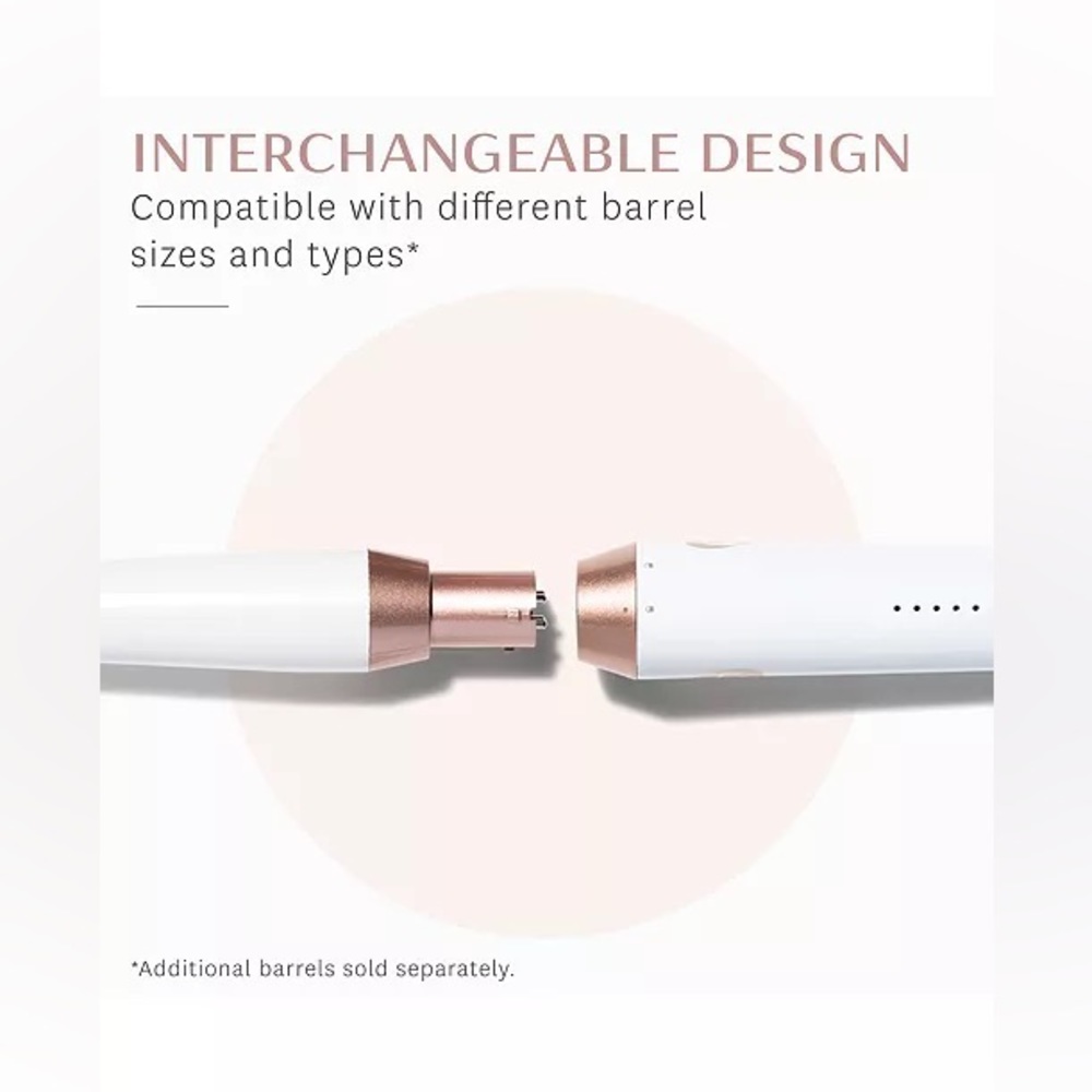 NEW: T3 - Convertible Base for Interchangeable Curling Iron and Styling Barrels